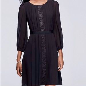 Black 3/4 Sleeve Jessica Simpson size 12 Dress